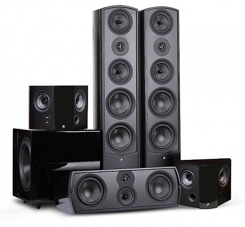 Напольная акустика Aperion Audio Verus III Grand V6T+ Gloss Black (пара)