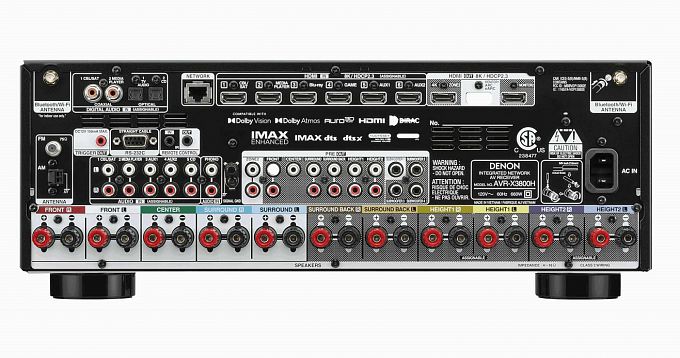 AV ресивер Denon AVC-X3800H 7.4.2 black