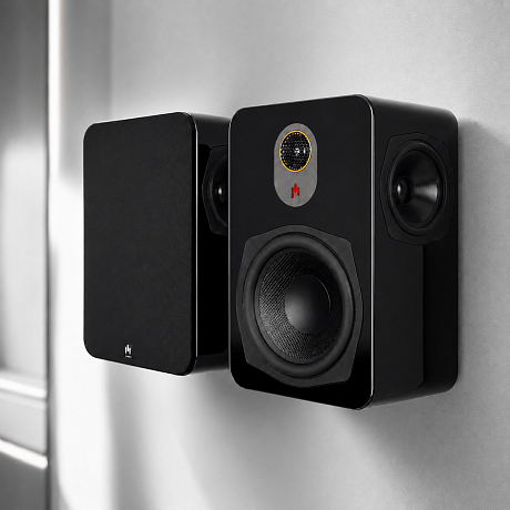 Акустика пространственного звучания Aperion Audio Novus N6SS Tripolar Surround Gloss Black (пара)