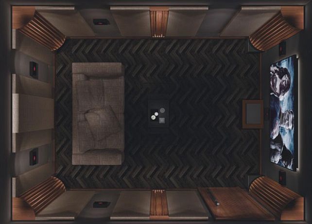 Поглащающие акустические панели Soundbox EQ60TD (комплект из 2-х штук) 120.60.6