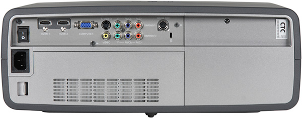 Rear panel