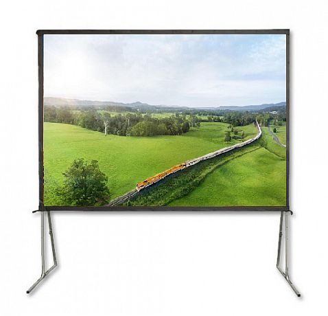 Экран на стойках Global Screen Pro Stand FF-200 249*443 Matte White